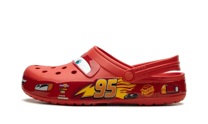 Lightning McQueen Crocs - All sizes Classic Clogs - Image 5