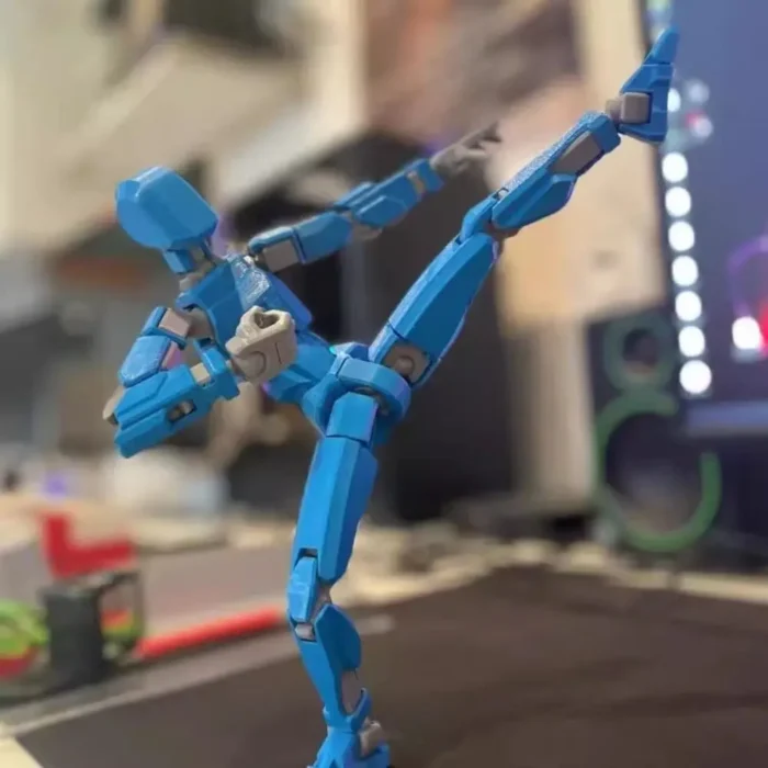 Movable Robot Multi-Jointed Action Figure - Image 4