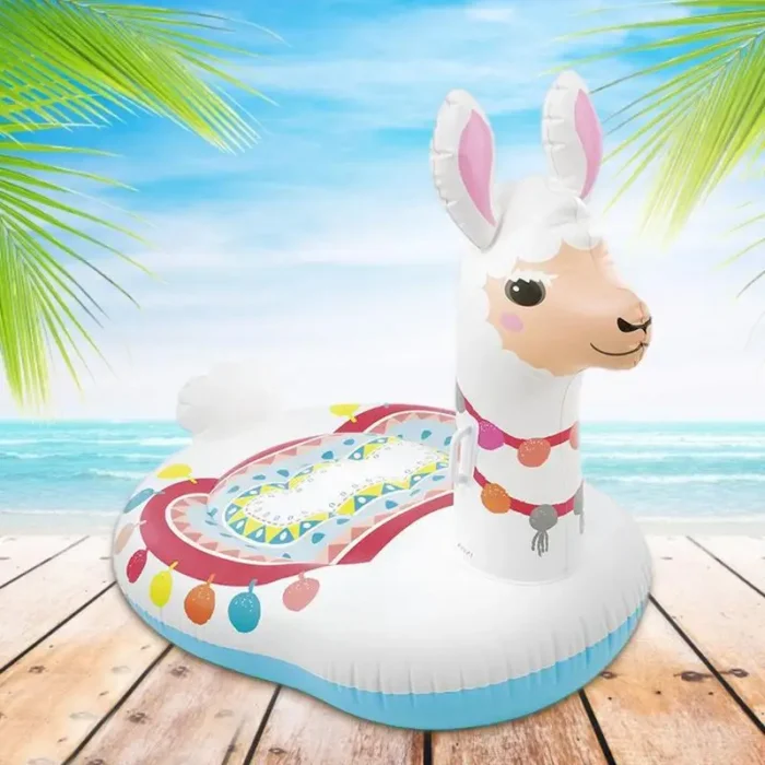 Inflatable Alpaca Swimming Pool  Raft For Kids - Image 2