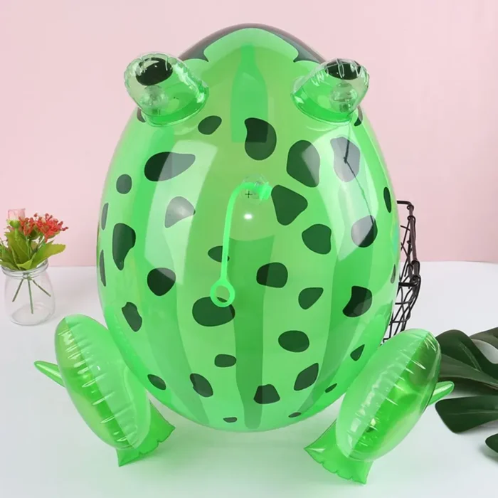 Flashing Light Inflatable Frog - Image 2