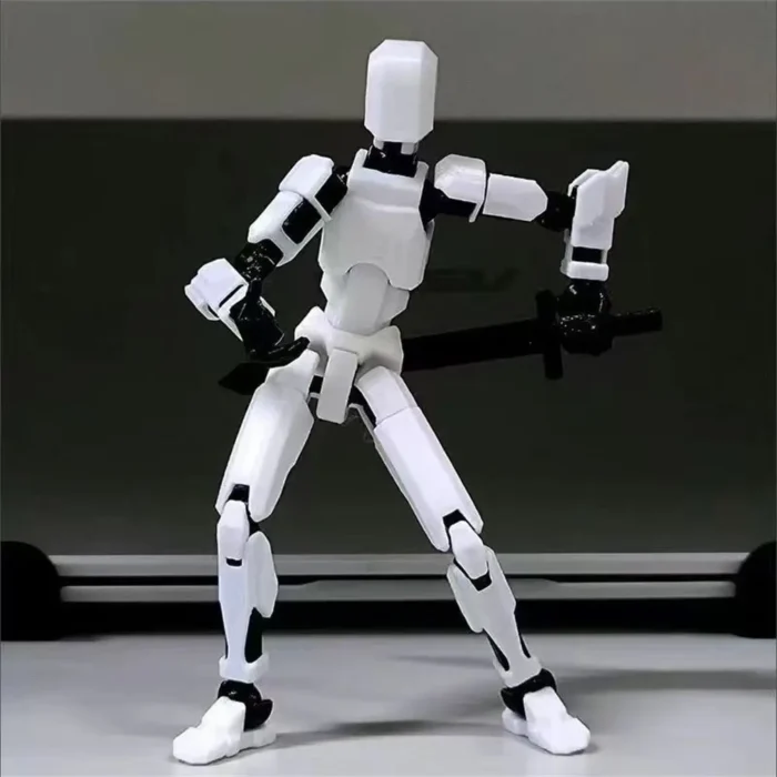 Movable Robot Multi-Jointed Action Figure - Image 2